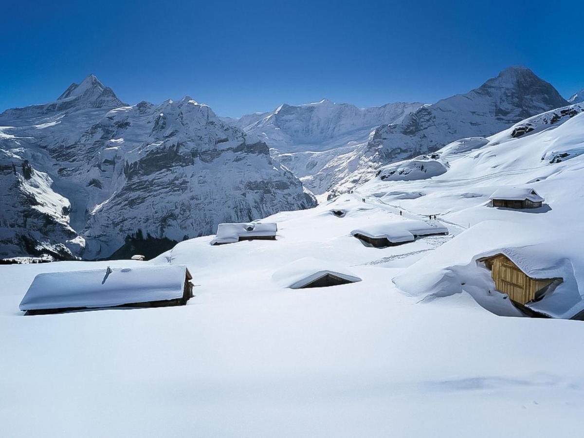 Apartment Chalet Abendrot Apartments-8 By Interhome Grindelwald Exterior photo
